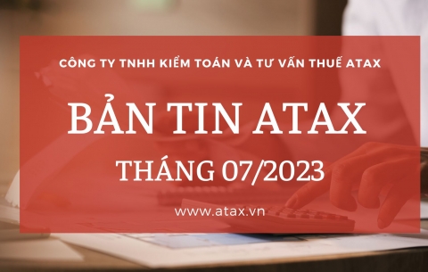 BẢN TIN ATAX THÁNG 07/2023