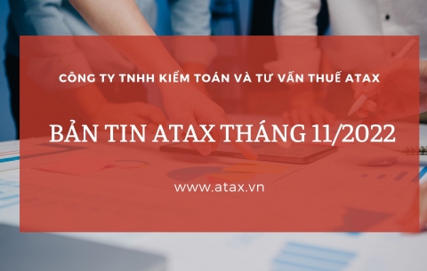 BẢN TIN ATAX THÁNG 11/2022