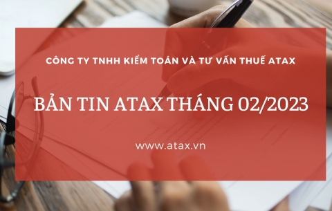 BẢN TIN ATAX THÁNG 01.2023