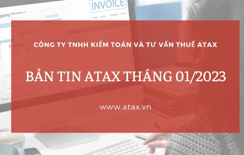 BẢN TIN ATAX THÁNG 01.2023