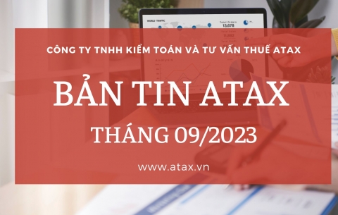 BẢN TIN ATAX THÁNG 09/2023